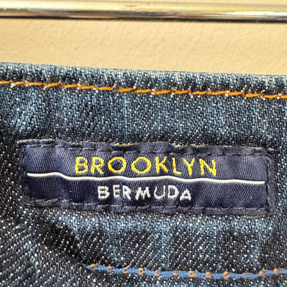 Vigoss Studio Women's Vintage Brooklyn Bermuda Jeans Size 28 - Picture 6 of 8